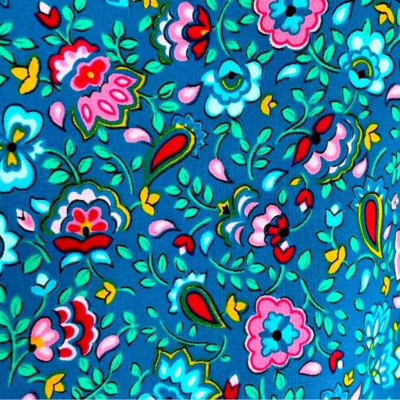 Vintage 70’s The Villager Vibrant Polyester Maxi Skirt Tagged 16 See Measurement - Picture 13 of 14